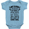 I Am A May Woman Baby Bodysuit