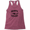 jaws cool shark Racerback Tank