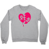 kawaii suki cute heart tee japanese kanji Crewneck Sweatshirt