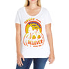 great pumpkin believer halloween Ladies Curvy T-Shirt