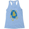 sad hedgehog Racerback Tank