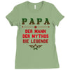vater   die legende Ladies Fitted T-Shirt