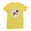 my boxer is my baby Ladies Fitted T-Shirt