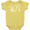 be rational get real nerdy geek pi nerd Baby Bodysuit