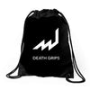 Death Grips Drawstring Bags