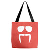 aviator sunglasses horseshoe fu manchu biker mustache Tote Bags