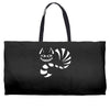 cheshire cat alice in wonderland funny Weekender Totes