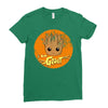 I am Groot Ladies Fitted T-Shirt