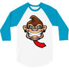 monkey (2) 3/4 Sleeve Shirt