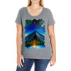 Under The Stars Ladies Curvy T-Shirt