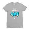 shit happens Ladies Fitted T-Shirt