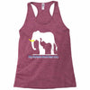 only elephants should wear ivory Racerback Tank