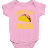 body by tacos funny Baby Onesie