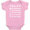 vegan Baby Onesie