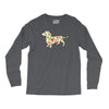 dachshund flower Long Sleeve Shirts