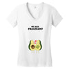 We Are Pregnant Women's V-Neck T-Shirt