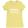Murica Ladies Fitted T-Shirt