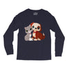 nice cat and dog Long Sleeve Shirts