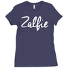 zalfie hoodie alfie gift Ladies Fitted T-Shirt