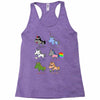 unicorn funny Racerback Tank