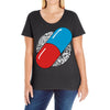 akira pill 2 Ladies Curvy T-Shirt