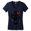 skullci-fi Women's V-Neck T-Shirt