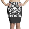 biker t shirt cafe racers ton up boys rockers greasers rock &amp; roll Pencil Skirts