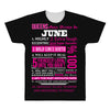 quens are born in june All Over Men's T-shirt