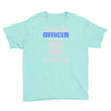 i stand with officer Youth Tee