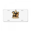 sloth motion License Plate