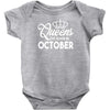 queens are born in october Infant Clothing