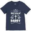 I Am One Blessed Daddy V-Neck Tee