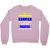 proud dad nurse Crewneck Sweatshirt