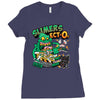 slimer's ect o's Ladies Fitted T-Shirt