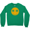 funny smiley face Crewneck Sweatshirt