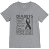diabetes awareness V-Neck Tee