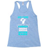 god found autism dad Racerback Tank