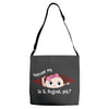 August Peeking Out Baby Girl Adjustable Strap Totes