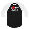 I Love My Uncle 3/4 Sleeve Shirt