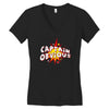 captain obvious Women's V-Neck T-Shirt