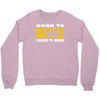 born to dive forced to work Crewneck Sweatshirt