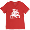 v5 eat sleep shoot V-Neck Tee