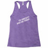 to obesity and beyond Racerback Tank