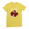 crab Ladies Fitted T-Shirt