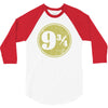 nine and three quarters 3/4 Sleeve Shirt