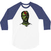 zombie brain out 3/4 Sleeve Shirt