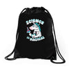 science is magical Drawstring Bags