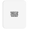 Naruto Hinata Sasuke Sakura T-Shirt Mousepad