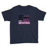 real girls go hunting Youth Tee