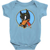 lone wolf Baby Onesie